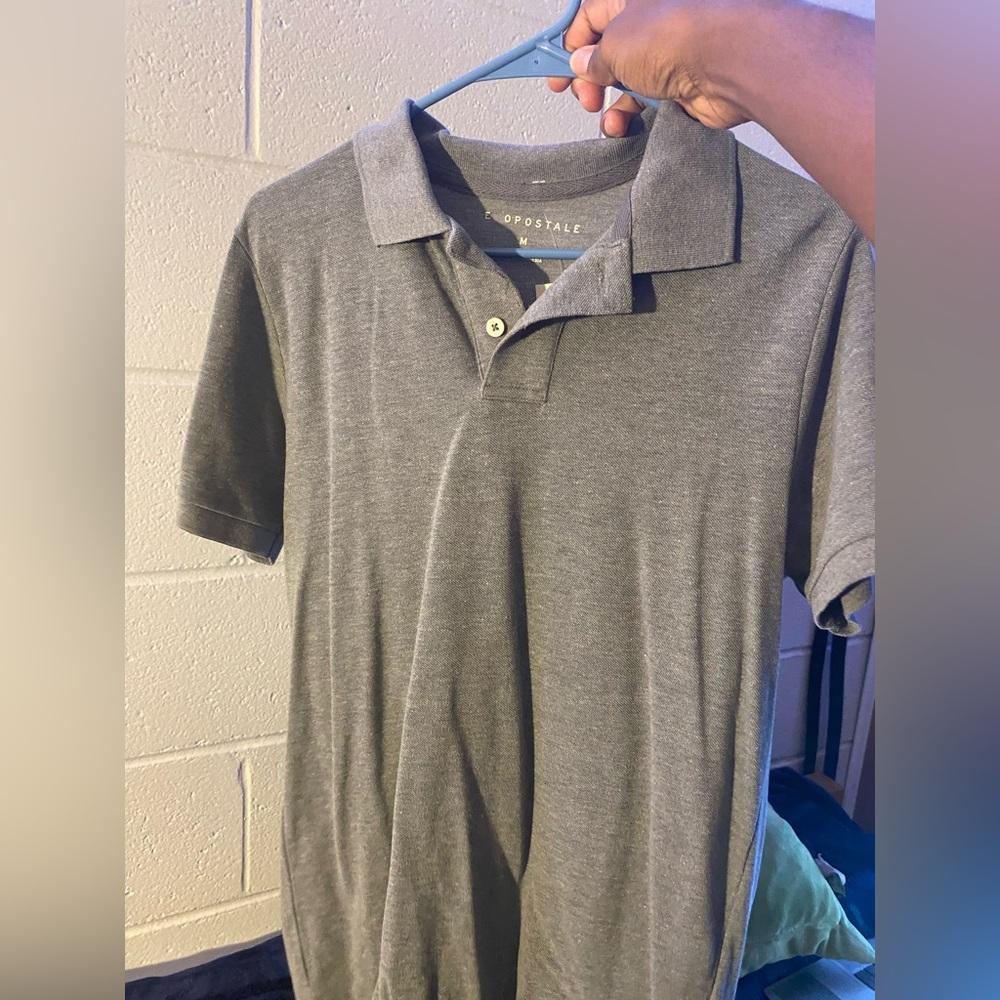 Men’s Grey Polo Shirt